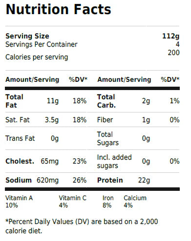 Chipolata Bistro Sausage - includes 6 Pieces