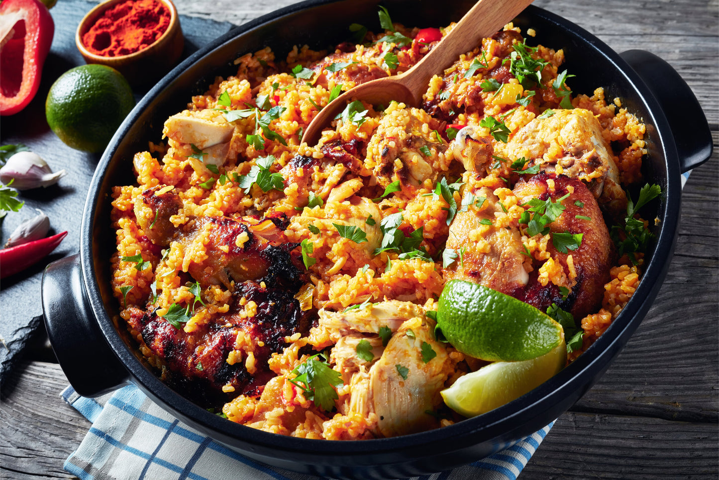 Paella Valenciana - Serves 2