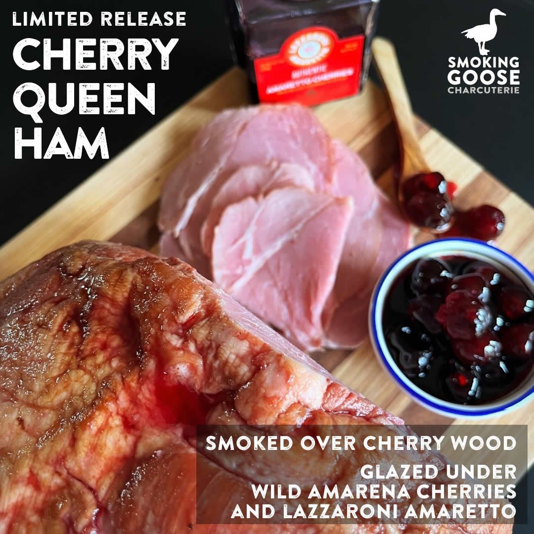 Heritage Pasture Raised Cherry Queen Boneless Half 1/2 Ham, 4 - 5 lb