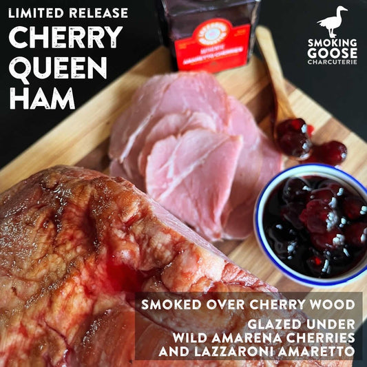 Heritage Pasture Raised Cherry Queen Boneless Half 1/2 Ham, 4 - 5 lb