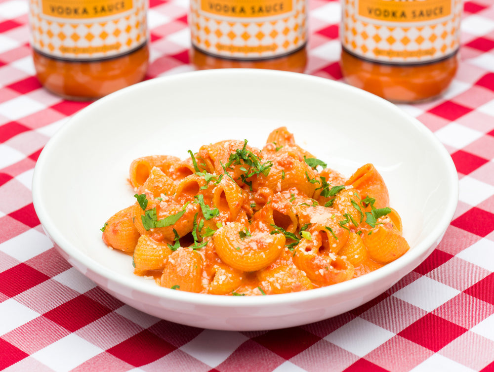 Rubirosa Signature Vodka Sauce - Classic Creamy Tomato Vodka Pasta Sauce - Keto-Friendly, Kosher, Gluten Free - Pack of 3