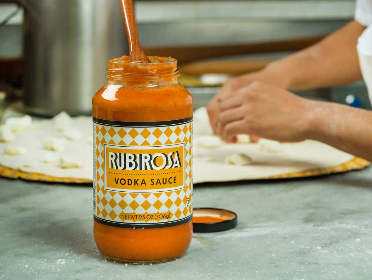 Rubirosa Signature Vodka Sauce - Classic Creamy Tomato Vodka Pasta Sauce - Keto-Friendly, Kosher, Gluten Free - Pack of 3