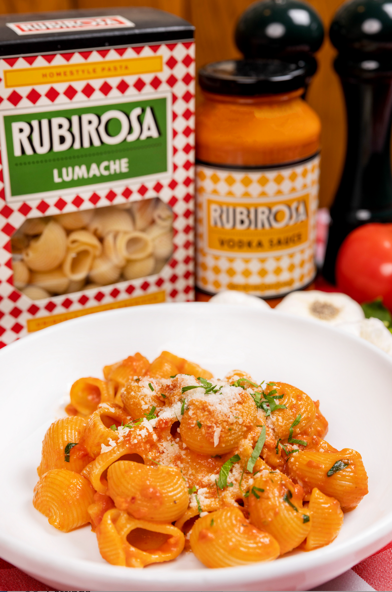 Rubirosa Signature Vodka Sauce - Classic Creamy Tomato Vodka Pasta Sauce - Keto-Friendly, Kosher, Gluten Free - Pack of 3