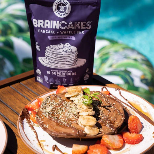BrainCakes Superfood Organic Pancake & Waffle Mix - Gluten Free