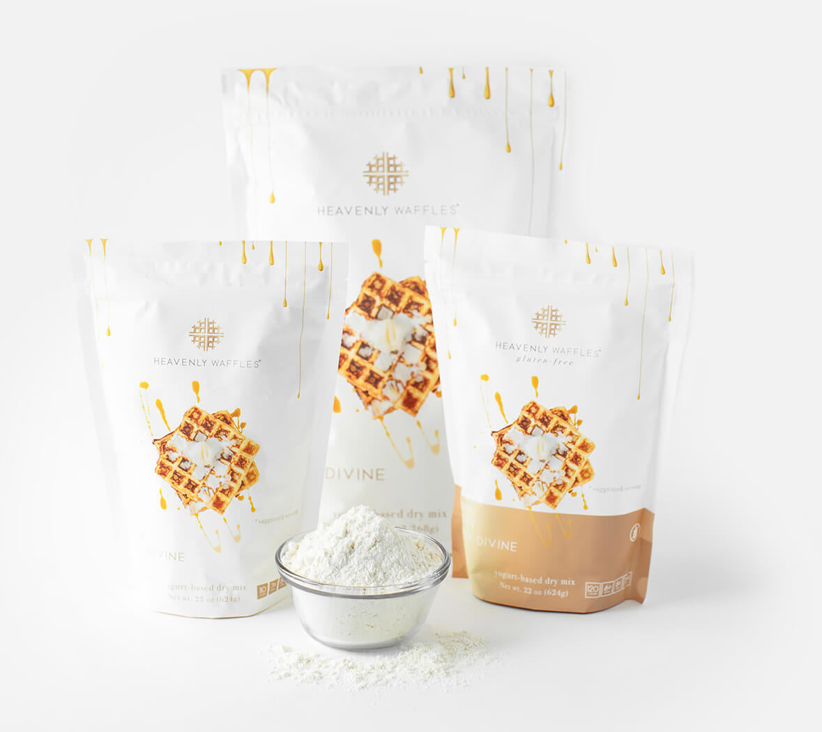 Gluten Free Heavenly Waffles® Mix - Pack of 2