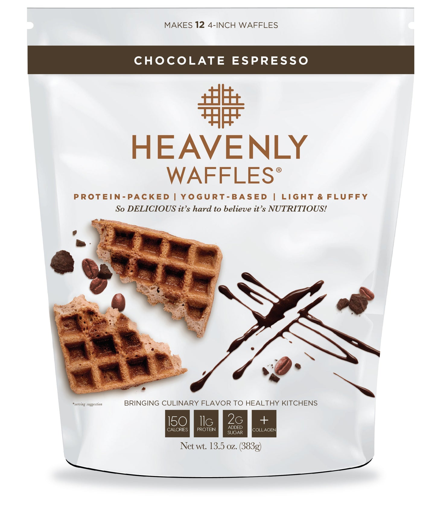 Chocolate Espresso Heavenly Waffles® Mix - Pack of 2