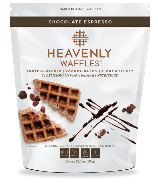 Chocolate Espresso Heavenly Waffles® Mix - Pack of 2