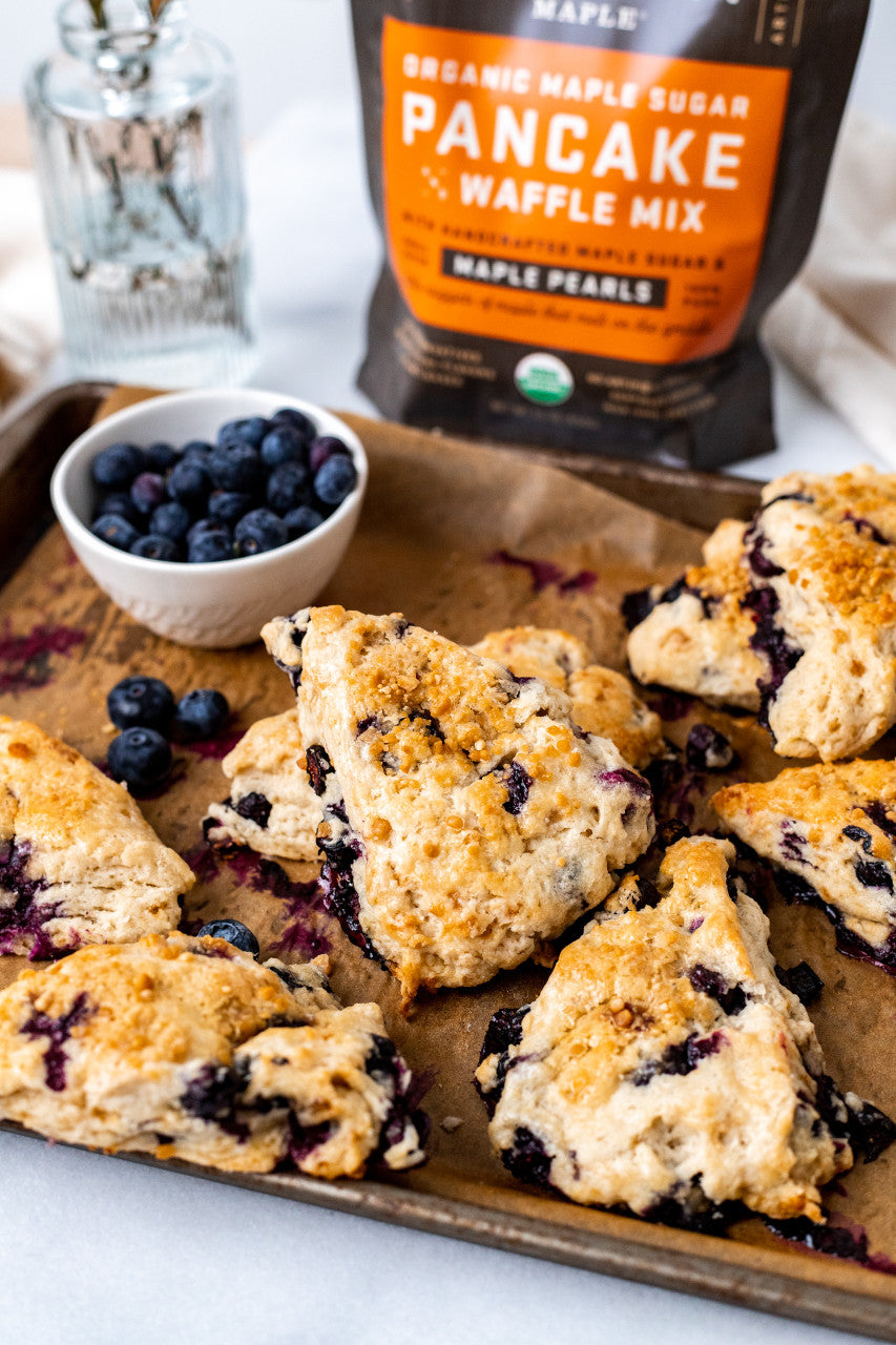 Crown Maple Organic Maple Sugar Pancake and Waffle Mix - Pack of 6