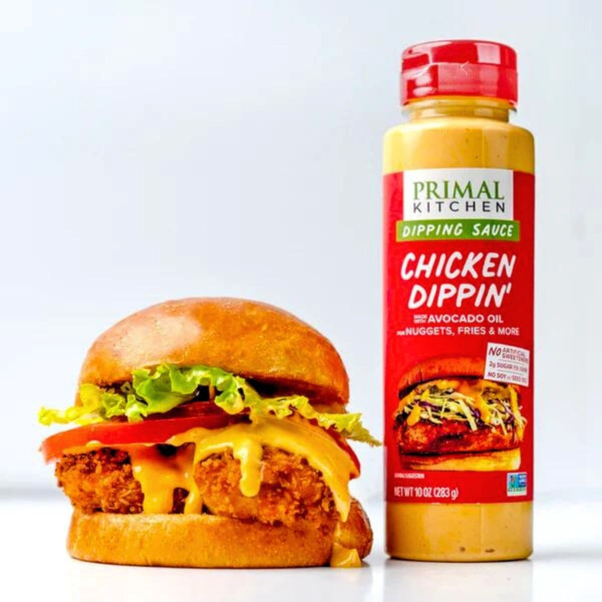 Primal Kitchen Dipping Sauces, Yum Yum Sauce & Chicken Dippin' Sauce - Pack of 2
