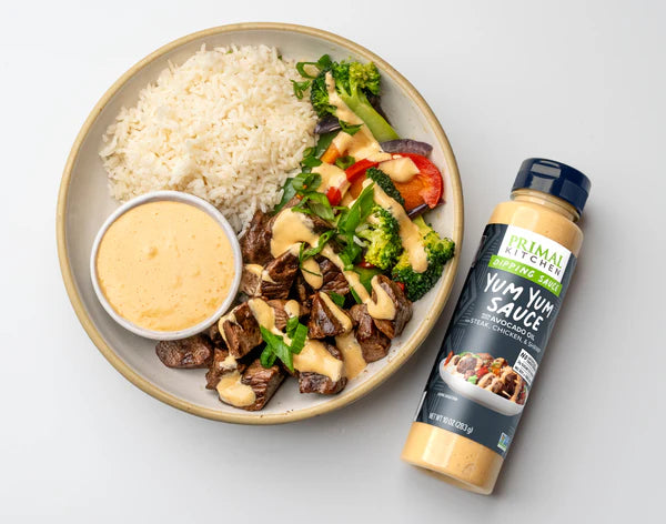 Primal Kitchen Dipping Sauces, Yum Yum Sauce & Chicken Dippin' Sauce - Pack of 2