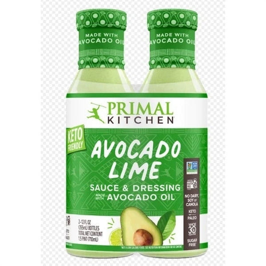 Primal Kitchen Avocado Lime Sauce & Dressing - Pack of 2