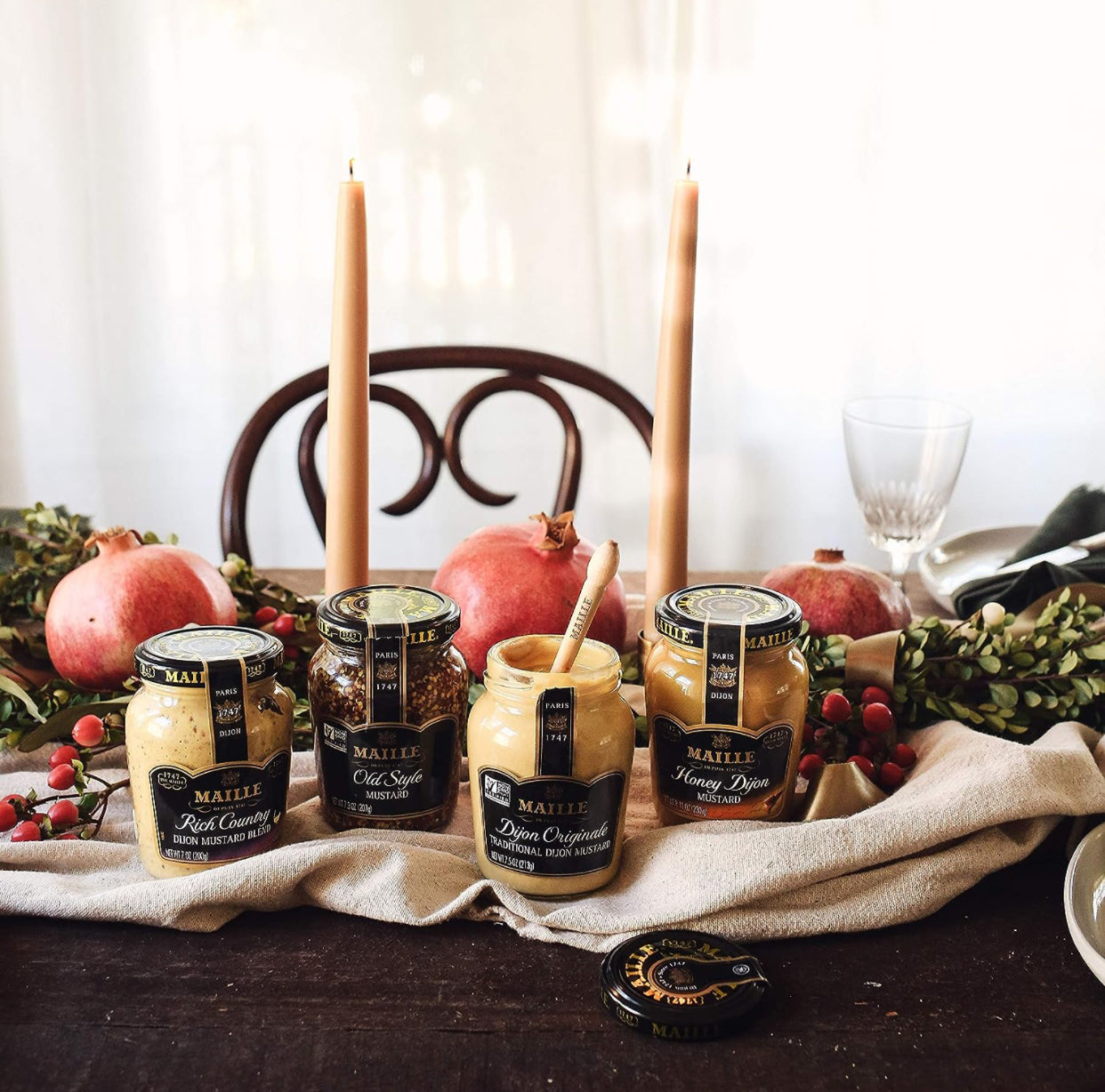 Maille Mustard Variety Pack - 7 oz - Pack of 4