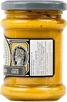 Bornibus Honey Mustard Dipping Sauce, 9.52oz - Gourmet Condiment - French Mustard