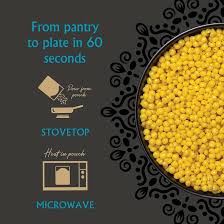 Mina Saffron Rice, Festive Rice, Pearl Couscous, Variety Pack - Pack of 6 - Ready to Eat, Microwavable, Couscous Pearls, Side Dishes, Vegan Protein, Non-GMO, Kosher