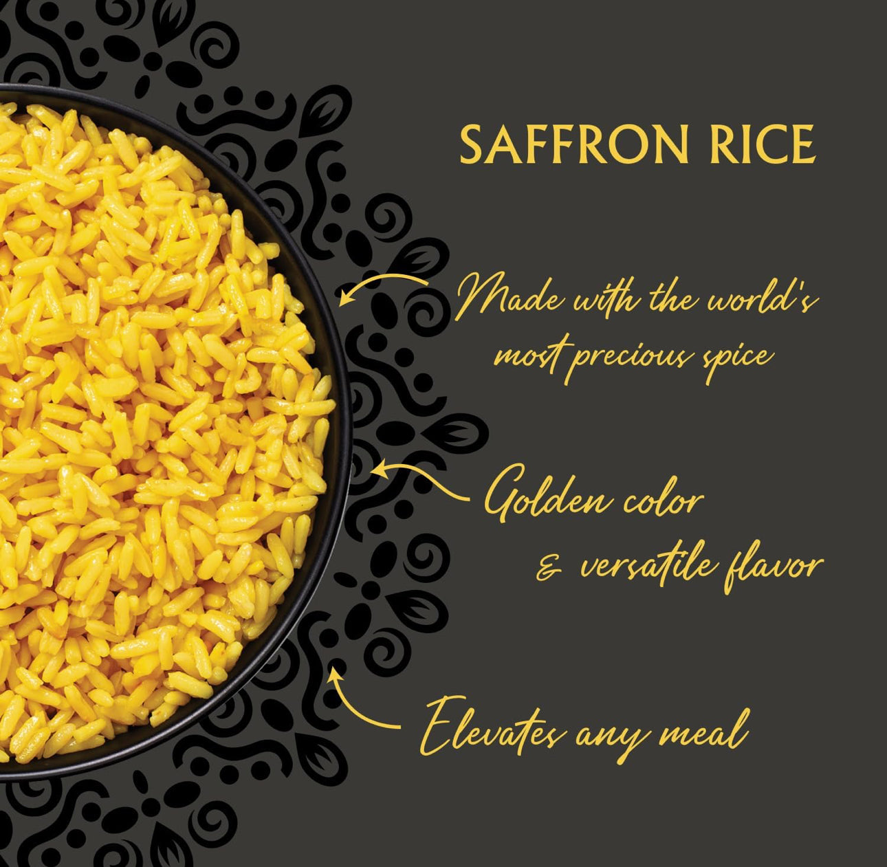 Mina Saffron Rice, Festive Rice, Pearl Couscous, Variety Pack - Pack of 6 - Ready to Eat, Microwavable, Couscous Pearls, Side Dishes, Vegan Protein, Non-GMO, Kosher