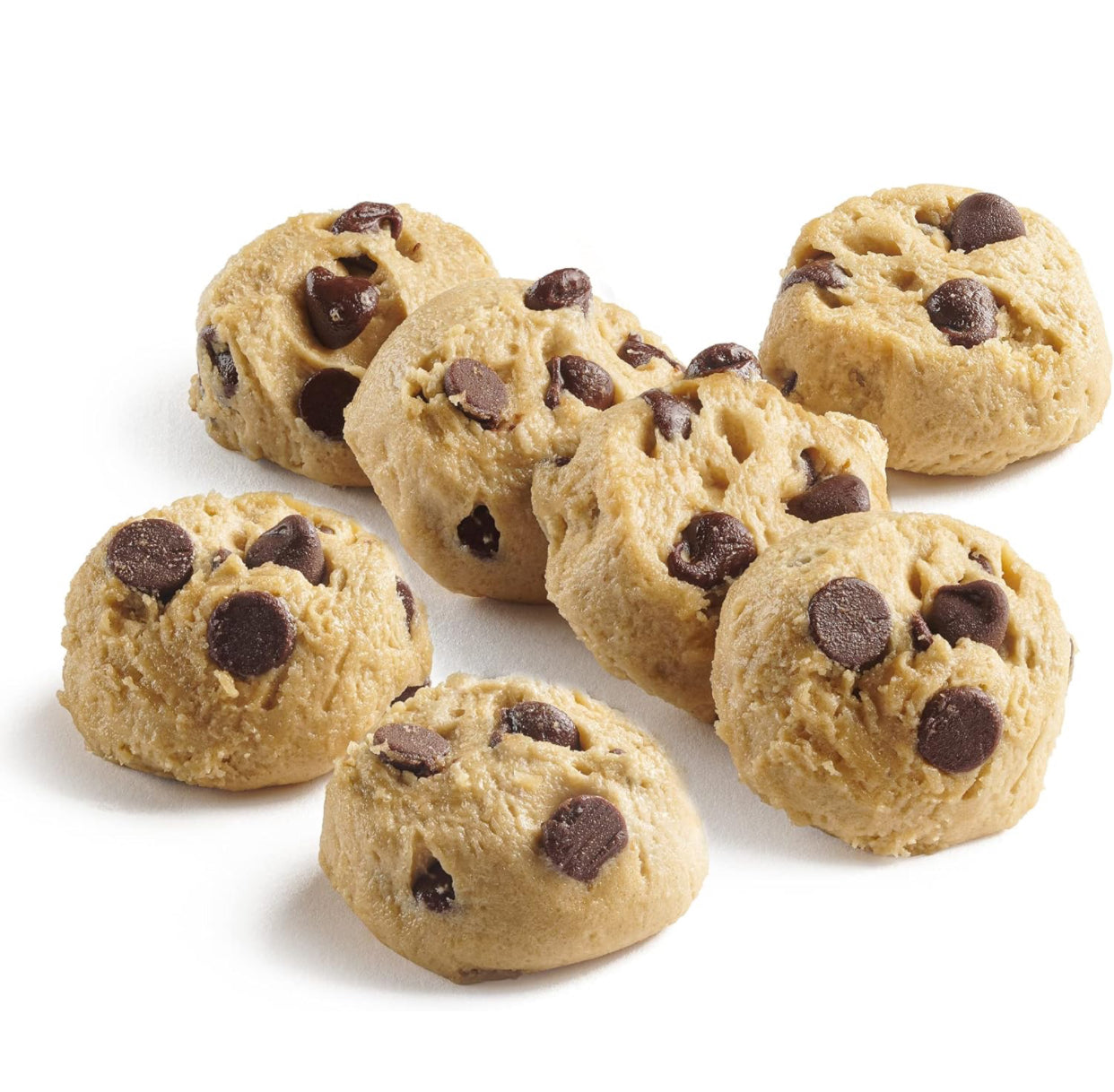 David's Cookies Preformed Frozen Cookie Dough - Gluten Free - Chocolate Chip - includes 64