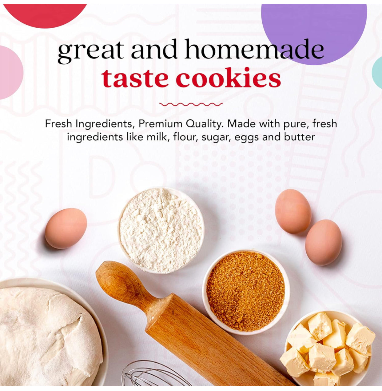 David's Cookies Preformed Frozen Cookie Dough - Gluten Free - Chocolate Chip - includes 64