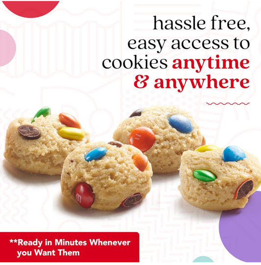 David's Cookies Preformed Frozen Cookie Dough - Cookie Dough Candy - includes 80