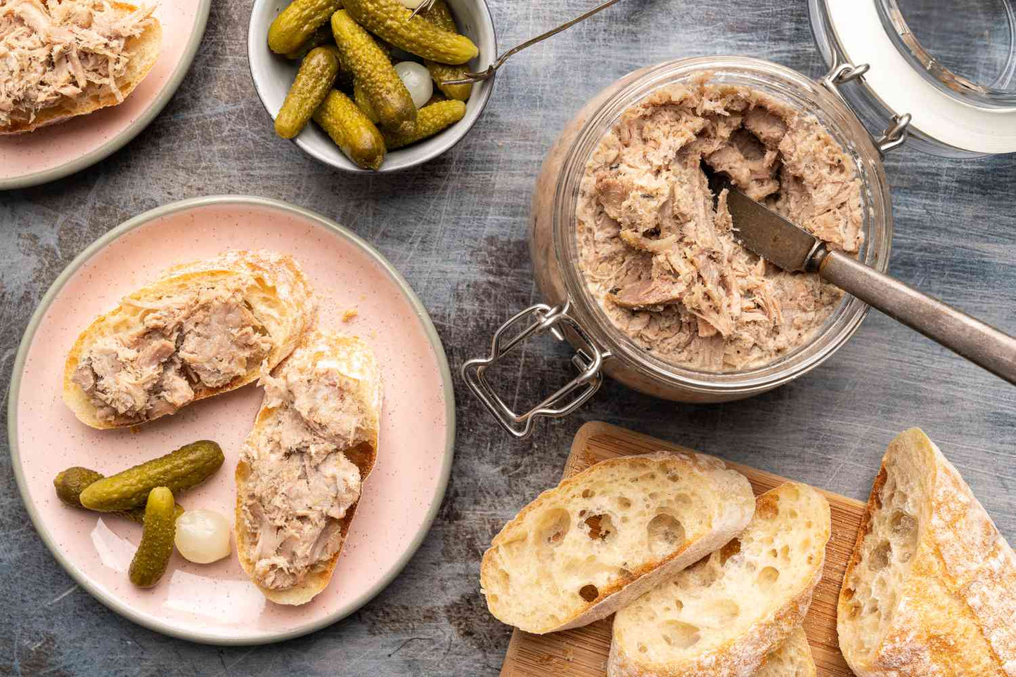 Henaff French Pork Rillettes, Traditional, 127 g - Pack of 4