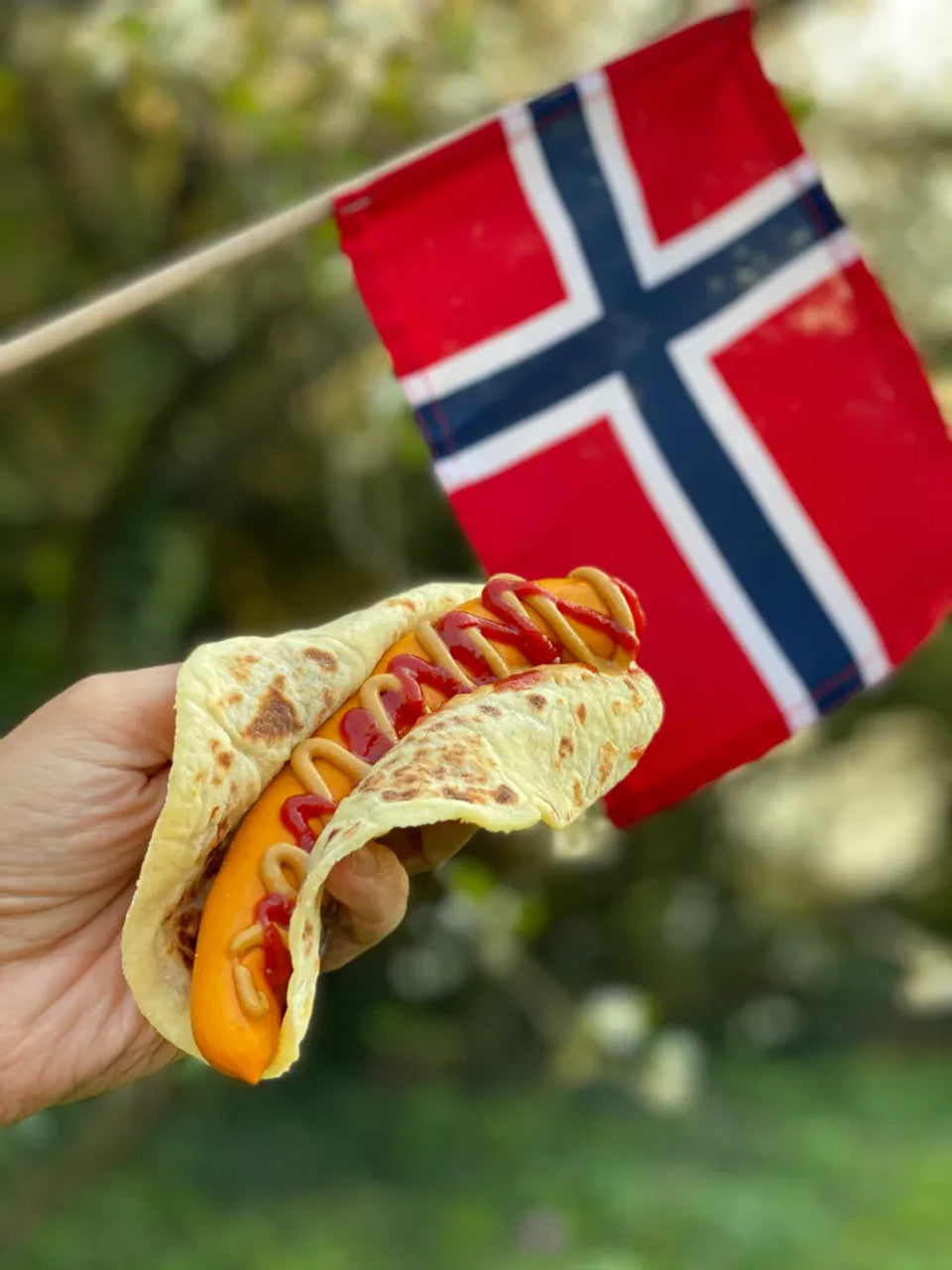Reale Spelt Norwegian Lomper Potato Flatbread Tortillas - includes 8