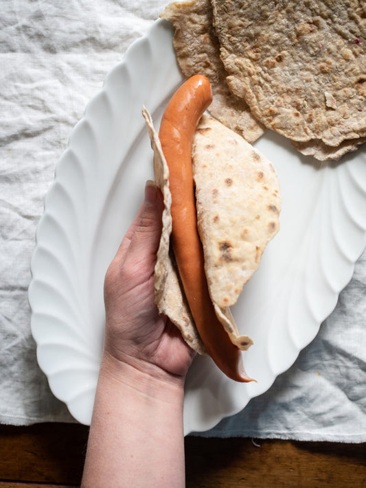 Reale Norwegian Lomper Potato Flatbread Tortillas - includes 10