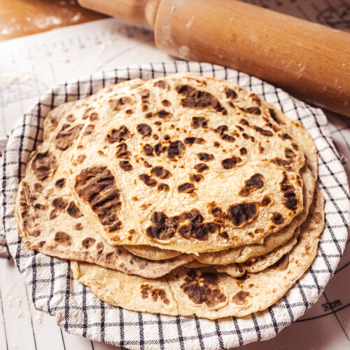 Reale Norwegian Lomper Potato Flatbread Tortillas - includes 10