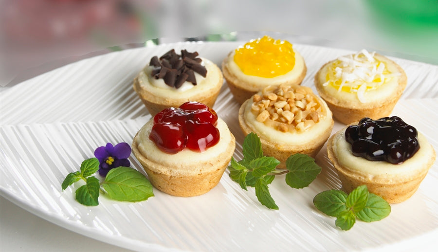 Cuisine Innovations Mini Assorted Cheesecake, 30 oz - 10/Case