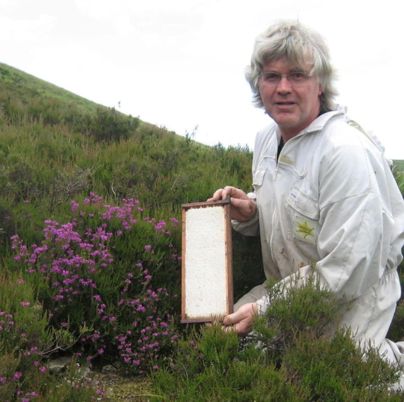 John Mellis Apiaries Scottish Honey, Scottish Blossom Honey, 12oz Jar