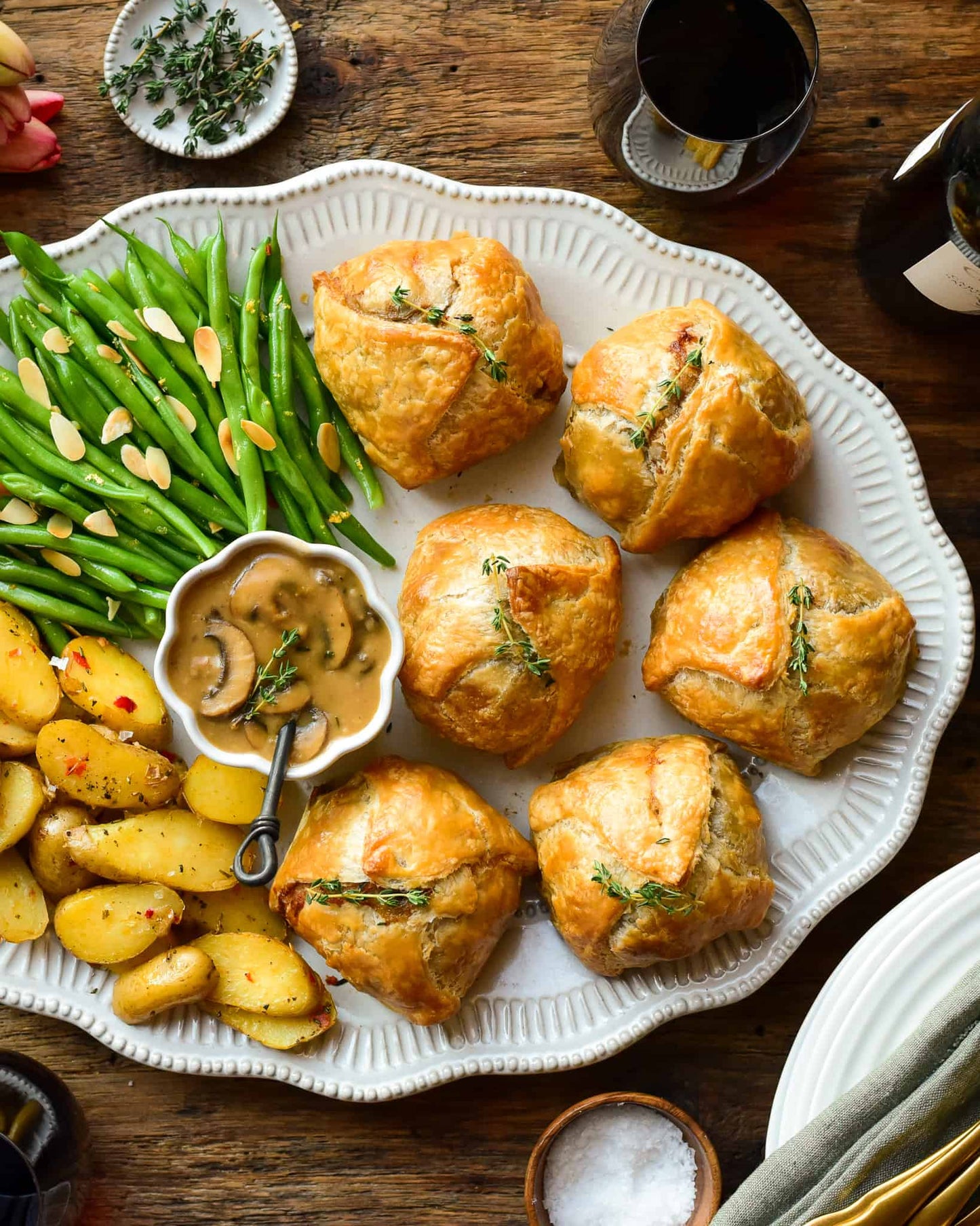 Mini Wellingtons Variety Collection - Chicken, Salmon, Spinach & Cheese - includes 12