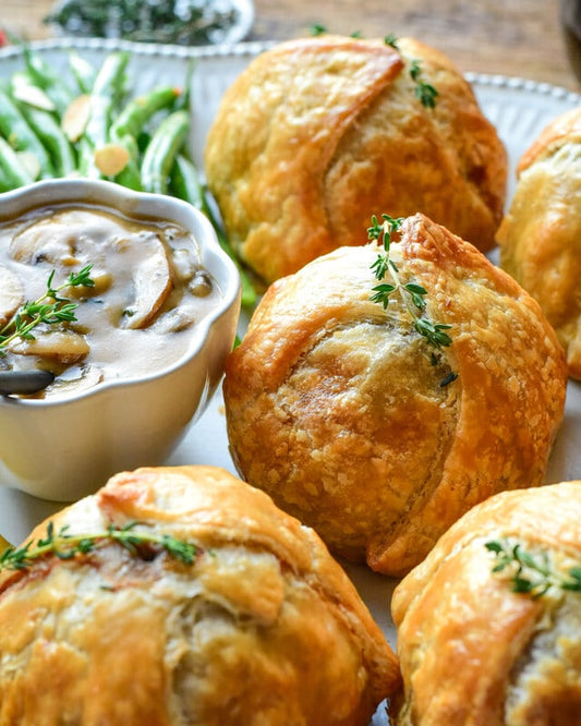 Mini Wellingtons Variety Collection - Chicken, Salmon, Spinach & Cheese - includes 12