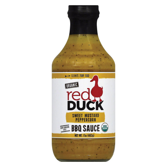 Red Duck Sweet Mustard Peppercorn Organic BBQ Sauce