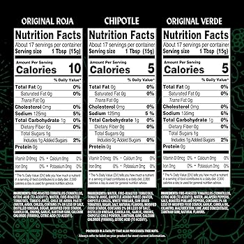 HERDEZ TAQUERIA STREET SAUCE Variety - Habanero, Verde, Roja, Chipotle - Pack of 4