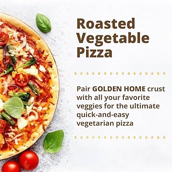 Golden Home Bakery Products Ultra Thin Pizza Crust Crust - 12" - Pack of 3