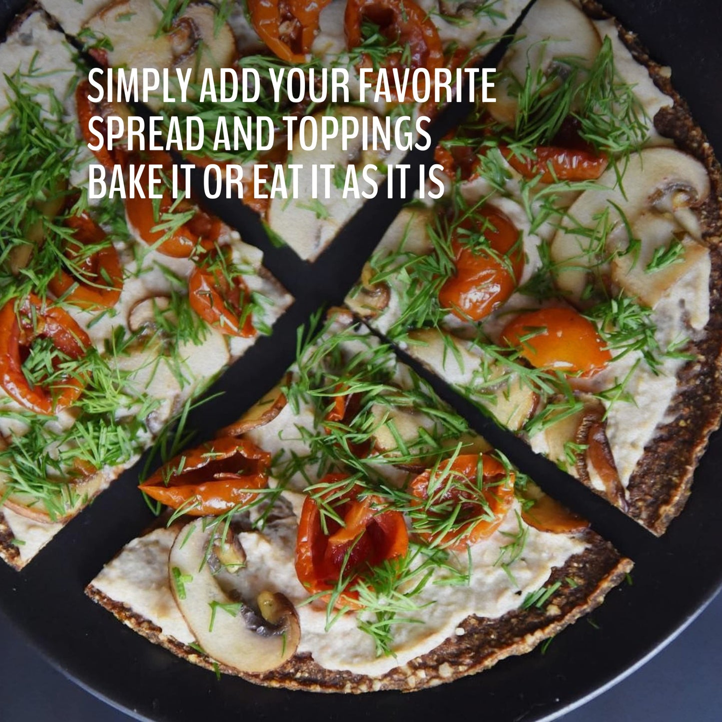 Wrawp Pizza Crust - Original - Pack of 3 - Organic, Paleo, Gluten Free