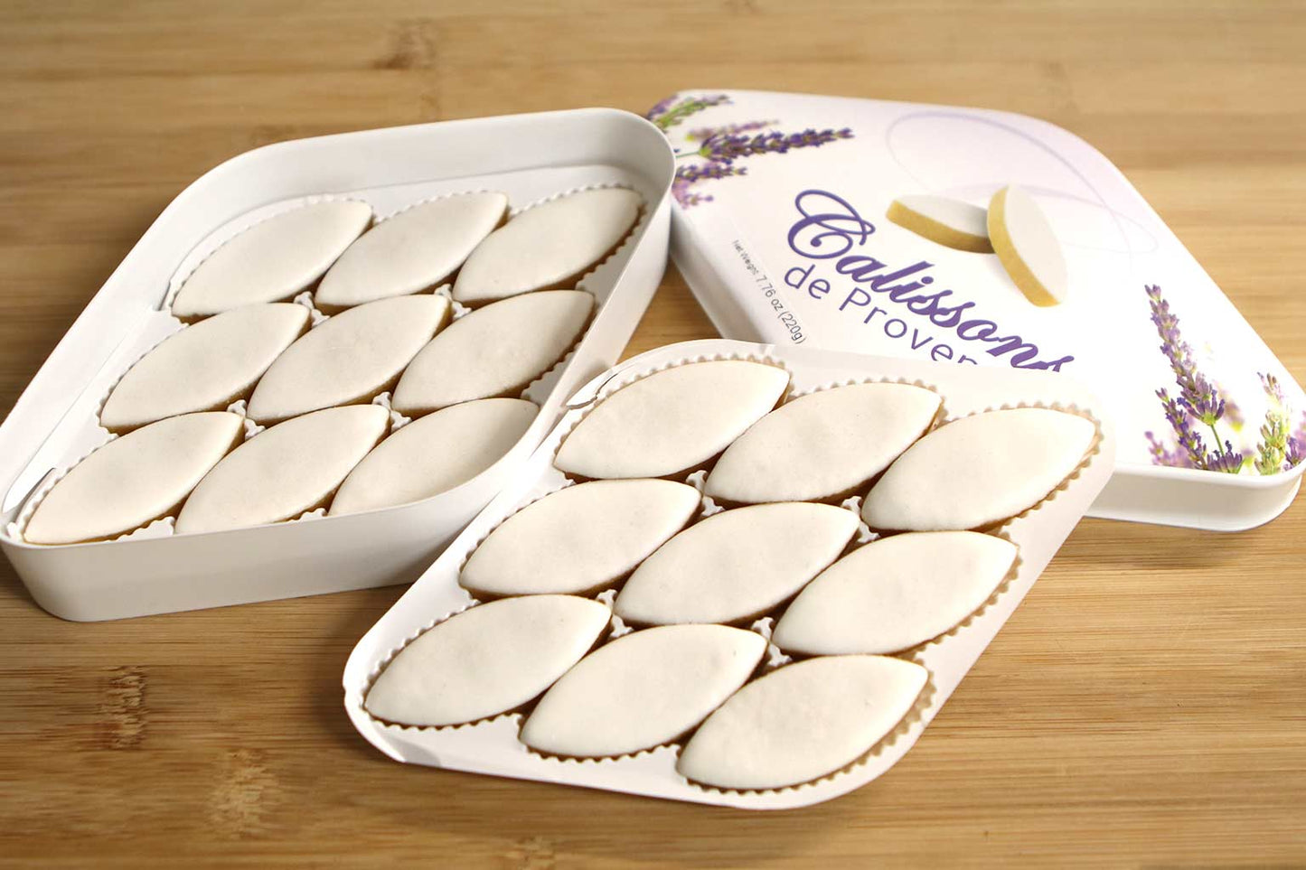 Maffren Canteperdrix Calissons from Provence,Candy Box - 18 pieces