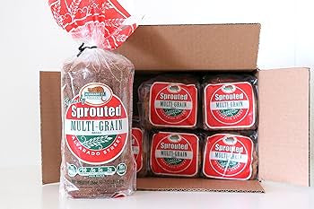Alvarado Street Bakery Organic Sprouted Wheat Multi-Grain Bread - 6/Case