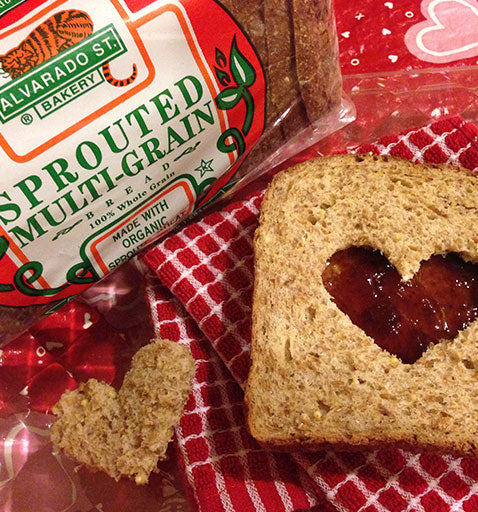Alvarado Street Bakery Organic Sprouted Wheat Multi-Grain Bread - 6/Case