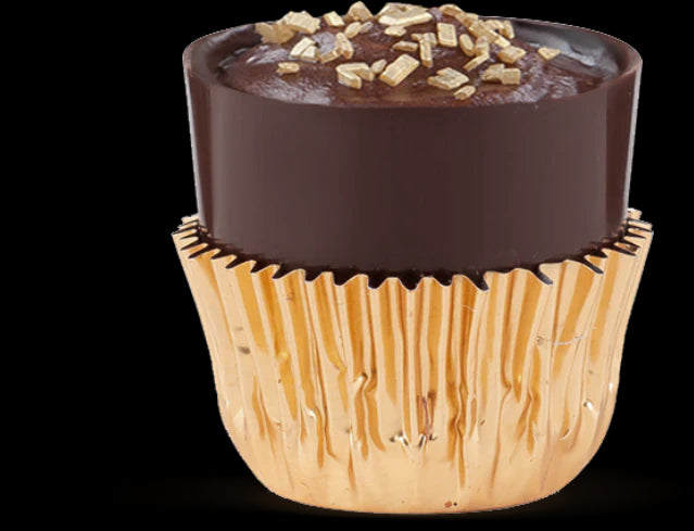 Astor Chocolate Liqueur Cups, Dark Chocolate Ready to Fill Cups, Chocolate Shot Glasses, Mini Dessert Shells - 84/Case