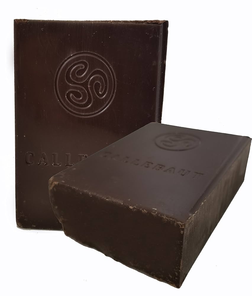 Callebaut Finest Belgian Semisweet Chocolate Blocks - Approximately 1 lb per Block - 2 Blocks