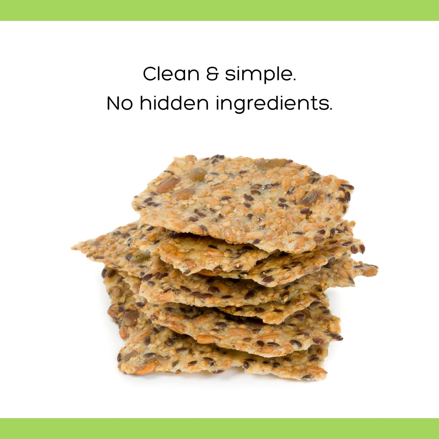 Top Seedz Certified Organic Gluten Free Crackers, Savory Sensation - Pack of 6