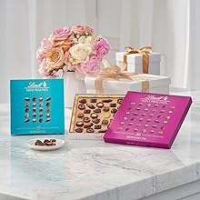 Lindt Mini Pralines, Assorted Chocolate Pralines with Premium Filling, Perfect for Mother’s Day Gifting, 6.2 oz Box