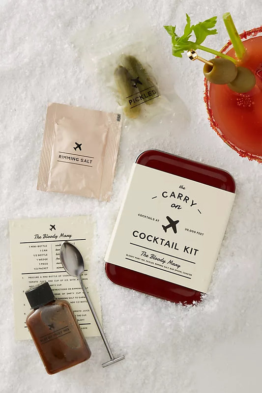 W&P Craft Bloody Mary Cocktail Kit, Mini Portable Carry On Travel Cocktail Kit