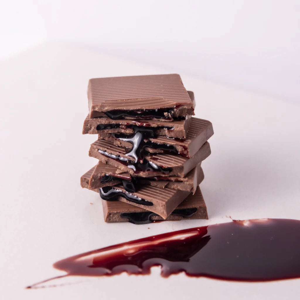 LA GOULUE CHOCOLATIER - Gourmet Dark Chocolate Filled with Wine Varietals – Cabernet Sauvignon, Malbec, Torrontes White Malbec Rose Wine Infused Artisan Chocolates Beer and Orange - Perfect for Gifting and Wine Lover, 6 Bars