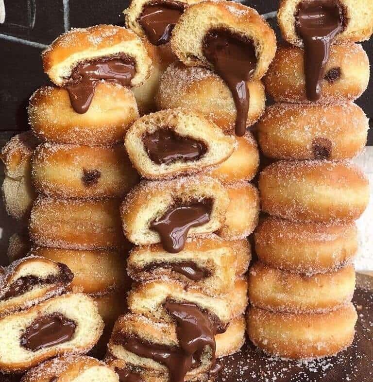 Italian Bomboloni Sampler - Italian Doughnuts - 1 dozen
