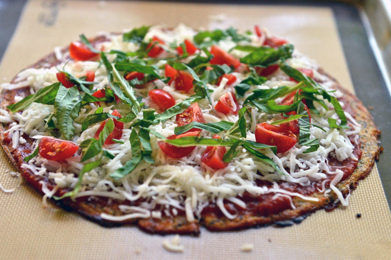 Cali'flour Foods Gluten Free Low Carb Cauliflower Sweet Red Pepper Pizza Crusts - 3 Boxes (6 Total Crusts, 2 Per Box)