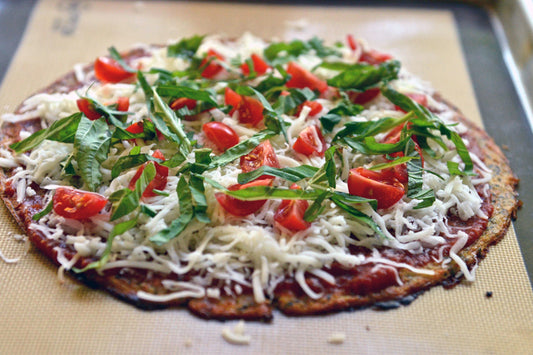 Cali'flour Foods Gluten Free Low Carb Cauliflower Sweet Red Pepper Pizza Crusts - 3 Boxes (6 Total Crusts, 2 Per Box)