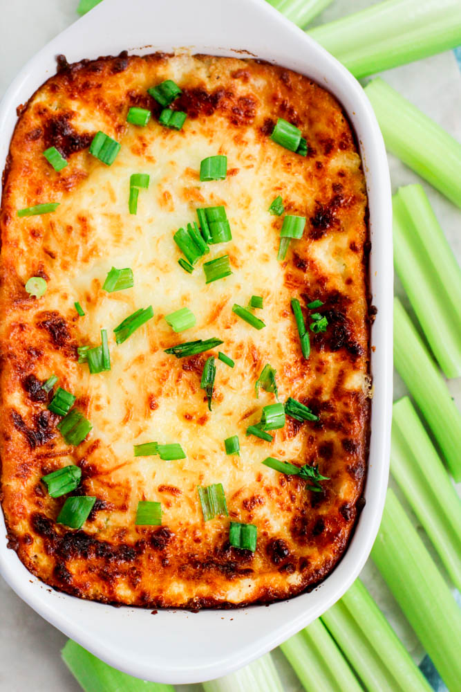 Cheesy Crab Dip - includes 2 containers (Low Carb / Keto)
