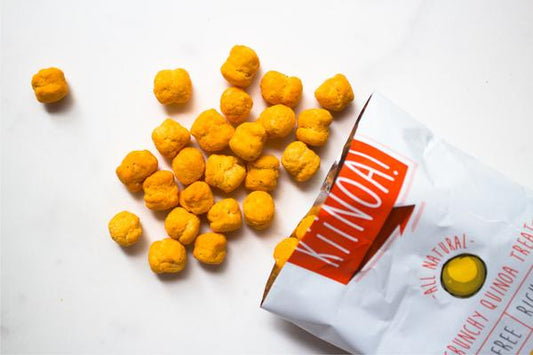 CHEDDAR CHEESE QUINOA PUFFS