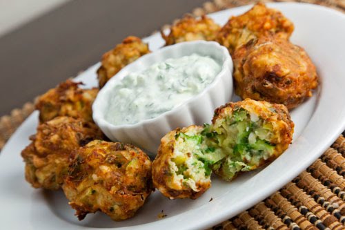 Zucchini Fritters - 36 pieces per tray
