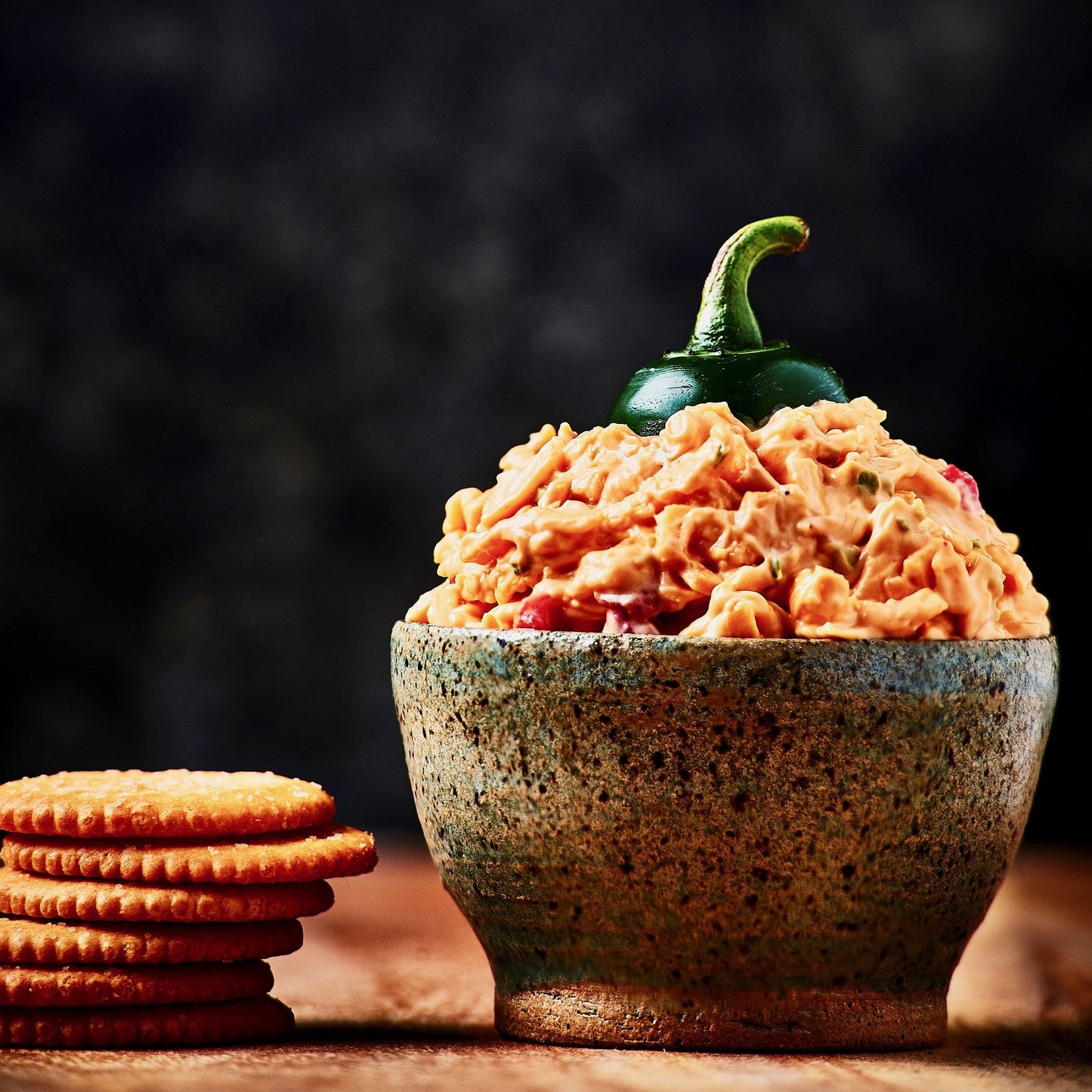 Smoked Gouda + Roasted Red Peppers Pimento Cheese